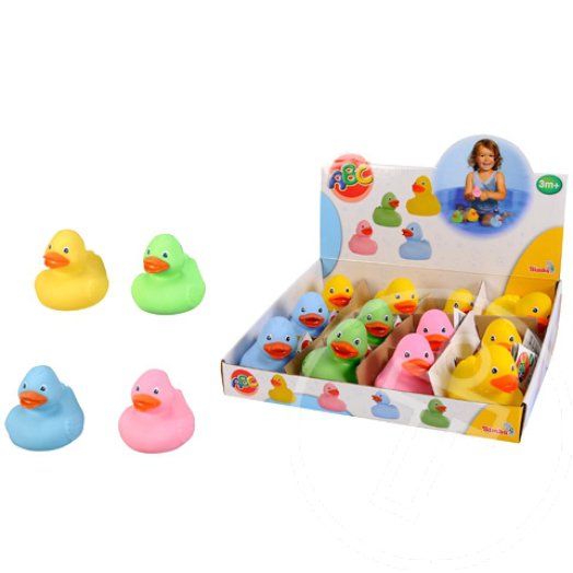 ABC Színes gumikacsa - Simba Toys