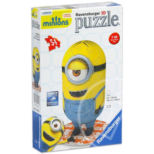 Ravensburger Minyonok: 54 darabos 3D puzzle