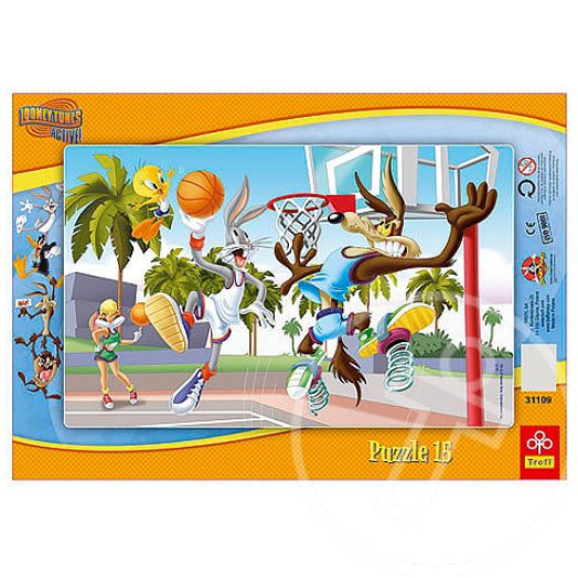 Bolondos Dallamok: Kosárlabda meccs 15 db-os puzzle - Trefl