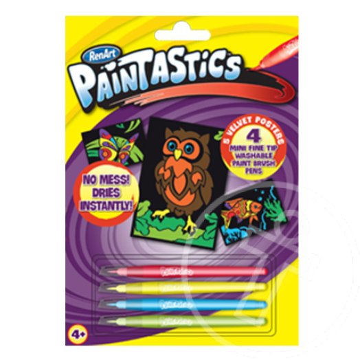 Paintastic Bársonyos poszterek - Baglyos