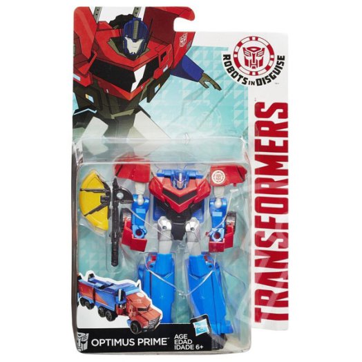 Transformers: Álruhás Optimus Prime közepes robot