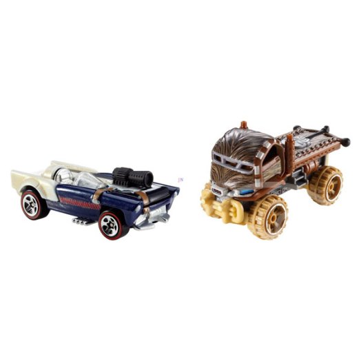 Hot Wheels: Star Wars kisautók - Chewbacca és Han Solo