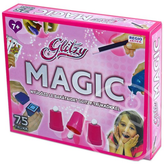 Glitzy Magic bűvészdoboz lányoknak - 75 trükk