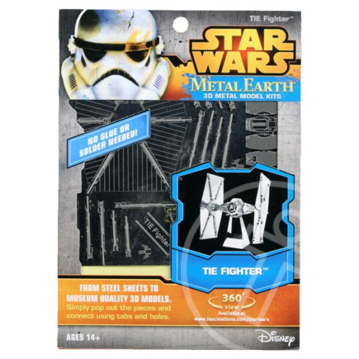 Metal Earth Star Wars: 3D fém modell - Tie Fighter űrrepülő