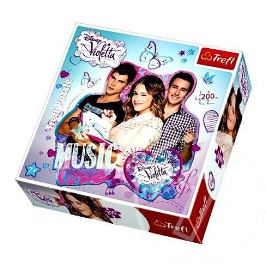 Violetta: 200 darabos sziluett puzzle