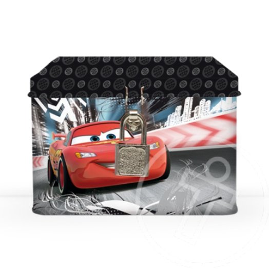 Verdák Villám McQueen lakattal zárható persely