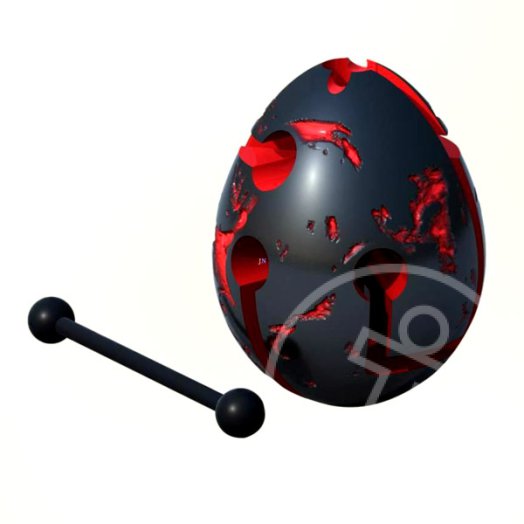Smart Egg - Lava okostojás 3D logikai játék