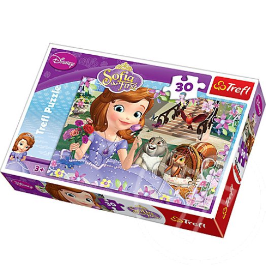 Szófia hercegnő virágoskertje 30db-os puzzle - Trefl