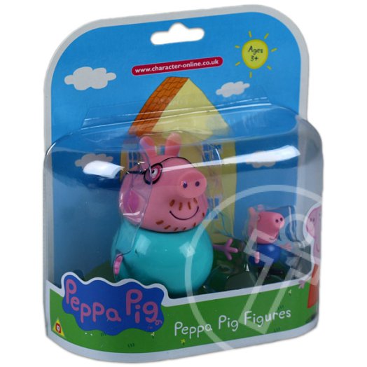 Peppa malac: figurák - George és Papa malac