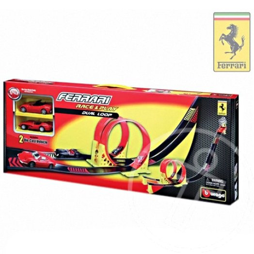 Bburago: Ferrari dual loop játékszett