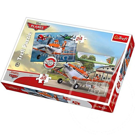 Repcsik puzzle 24+48db - Trefl