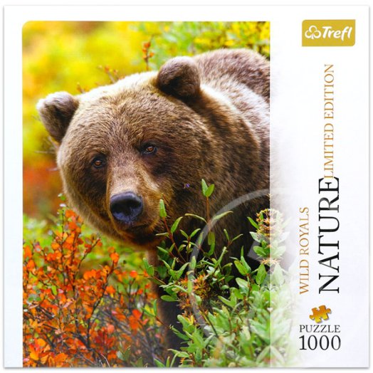 Nature Limited Edition: Nemes vadak puzzle - Grizzly medve, 1000 db