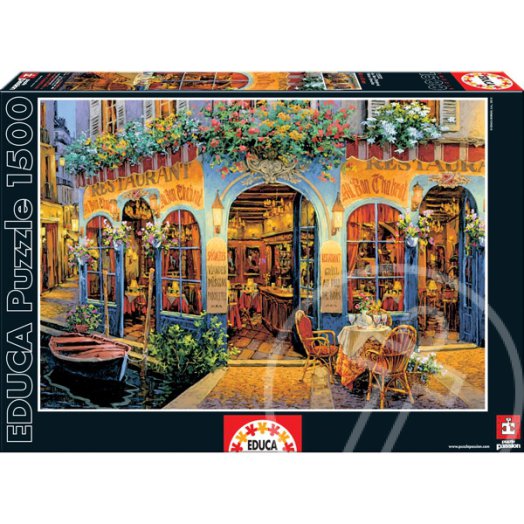 Viktor Shvaiko: Au Bon Chabrot étterem 1500 db-os puzzle