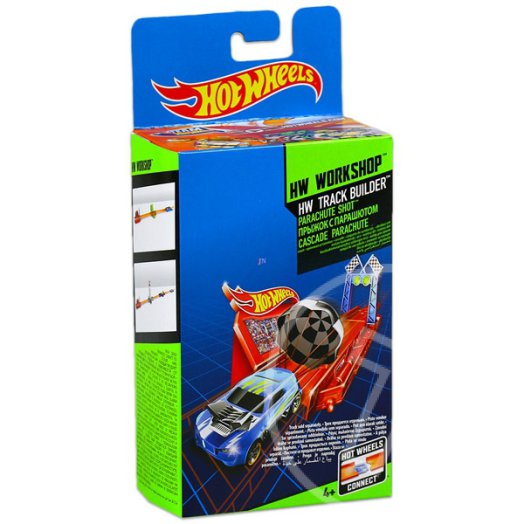 Hot Wheels Workshop: Cascade Parachute pályaépítő