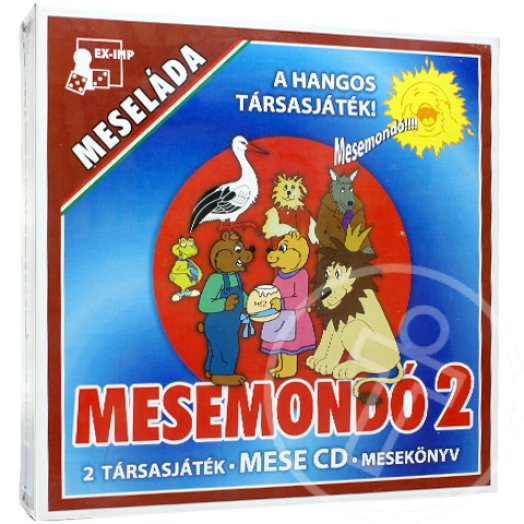 MESEMONDÓ 2. - 2 TÁRSASJÁTÉK-CD-MESEKÖNYV