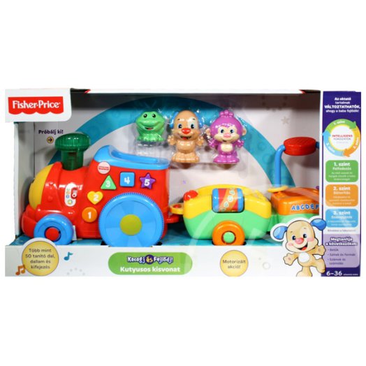 Fisher-Price: Kutyusos kisvonat