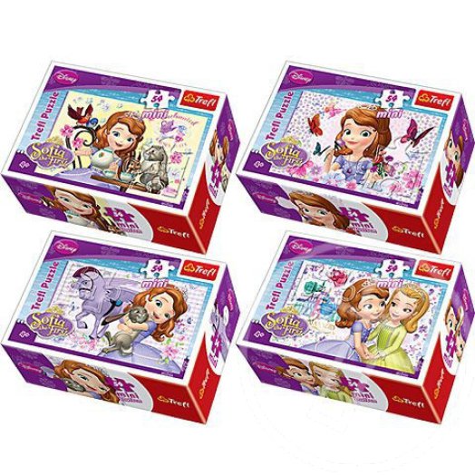 Szófia Hercegnő 54db-os mini puzzle - Ttrefl