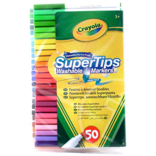 Crayola: 50 db lemosható filctoll
