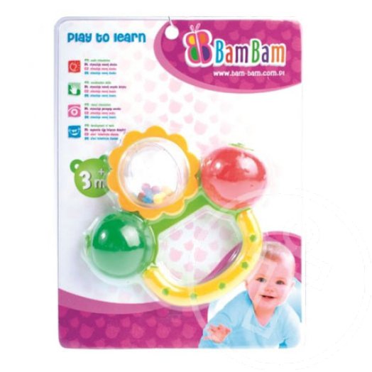 Bébi csörgő labdákkal - B-toys