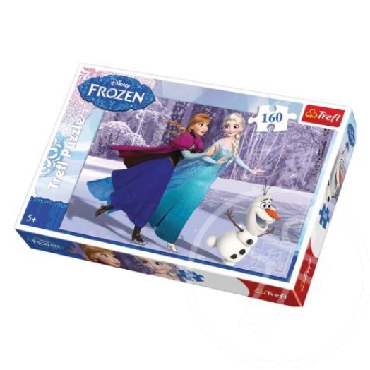 Disney hercegnők: Jégvarázs 160 darabos puzzle