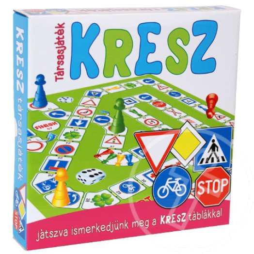 Kresz társasjáték - Kresz táblák