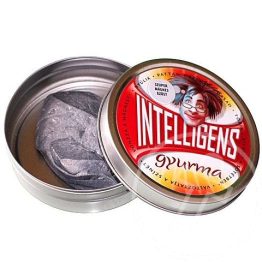 Intelligens gyurma - szuper mágnes ezüst