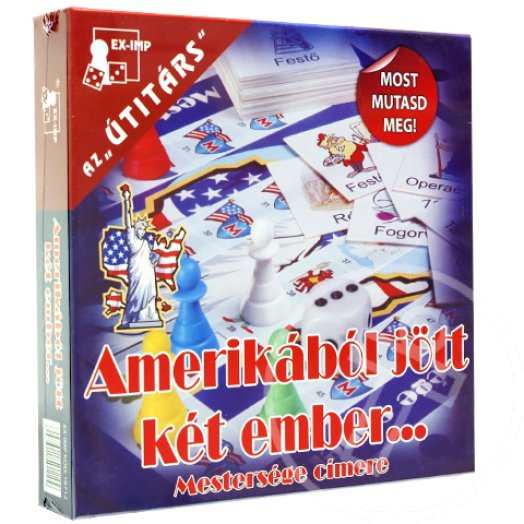 AMERIKÁBÓL JÖTT KÉT EMBER - TÁRSASJÁTÉK