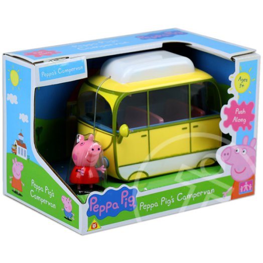 Peppa malac: Lakókocsi figurával