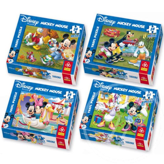 Mickey egér 54 db-os Mini puzzle - Trefl