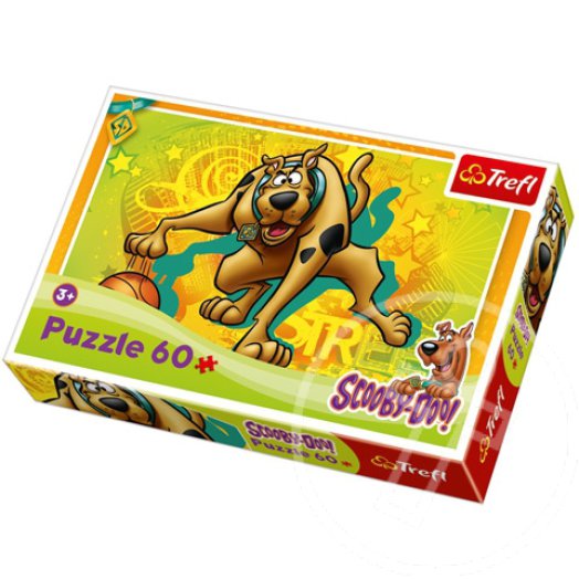 Scooby Doo: Labdazsonglőr 60 db-os puzzle - Trefl