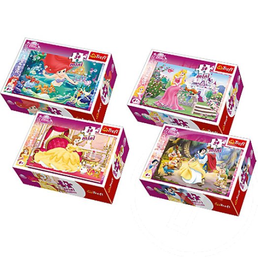 Disney Hercegnők Mini Puzzle 54db-os - Trefl