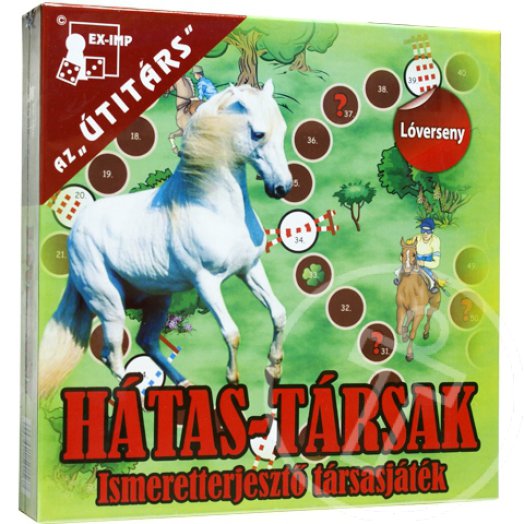 HÁTAS-TÁRSAK - TÁRSASJÁTÉK
