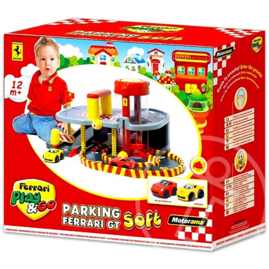 Ferrari Play and Go: parkolóház 1 darab kisautóval