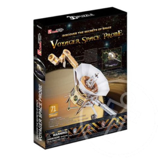 Voyager űrszonda 3D puzzle - 71 db-os