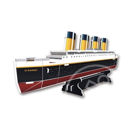 Titanic 3D mini puzzle - 30 darabos