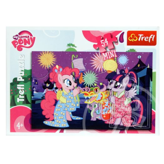 Én kicsi pónim: Tűzijáték 54 darabos miniatűr puzzle
