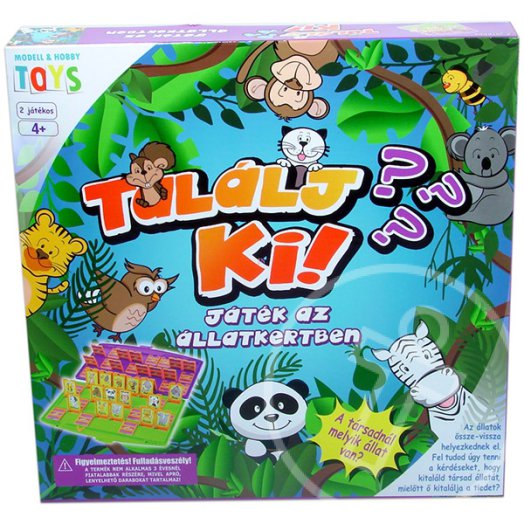Találj ki - Játék az állatkertben társasjáték