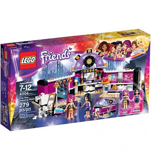 Lego Friends: Popsztár öltöző (41104)