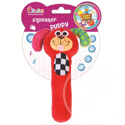 Mini plüss kutyáscsörgő