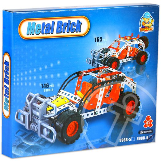 Terepjáró 165 darabos fémépítő játék