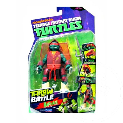 Tini Nindzsa Teknőcök: Throw N Battle figurák - Raffaelo