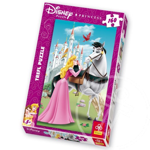 Csipkerózsika és a fehér paripa 160 db-os puzzle - Trefl