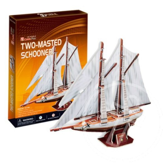 Vitorlás közepes 3D puzzle