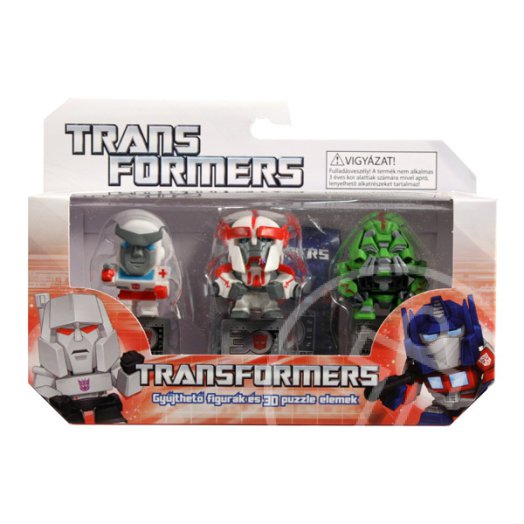 Transformers: Gyűjthető figurák és 3D puzzle elemek - 3 darabos 5