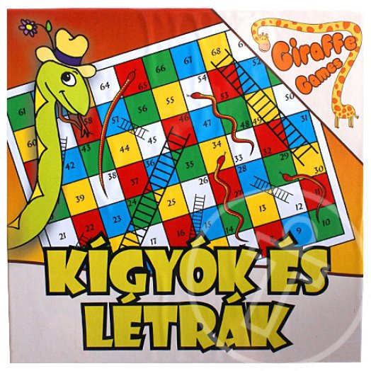 Kígyók és létrák társasjáték - EX-IMP