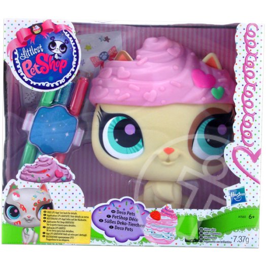 Littlest PetShop: Színezhető és díszíthető nagy sárga cica