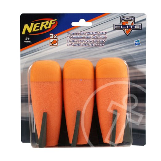 NERF N-Strike Elite: Rakéta utántöltő készlet - 3 darabos