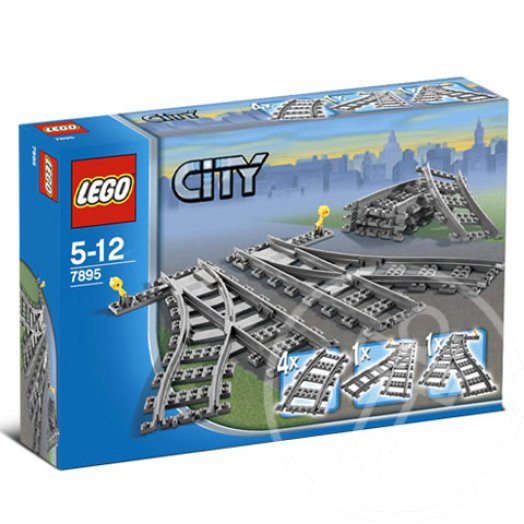 Lego City: Lego vasúti kézi váltók (7895)