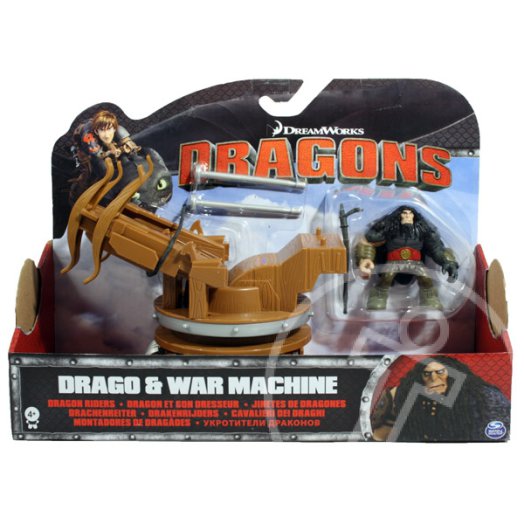 Így neveld a sárkányodat: figurák - Drago és War Machine