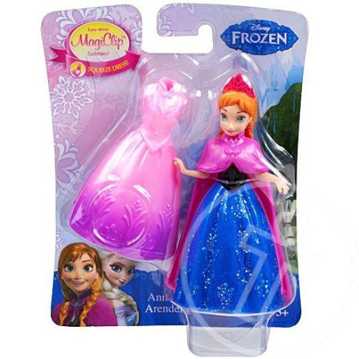 Disney hercegnők: Jégvarázs Magiclip mini hercegnők - Anna hercegnő